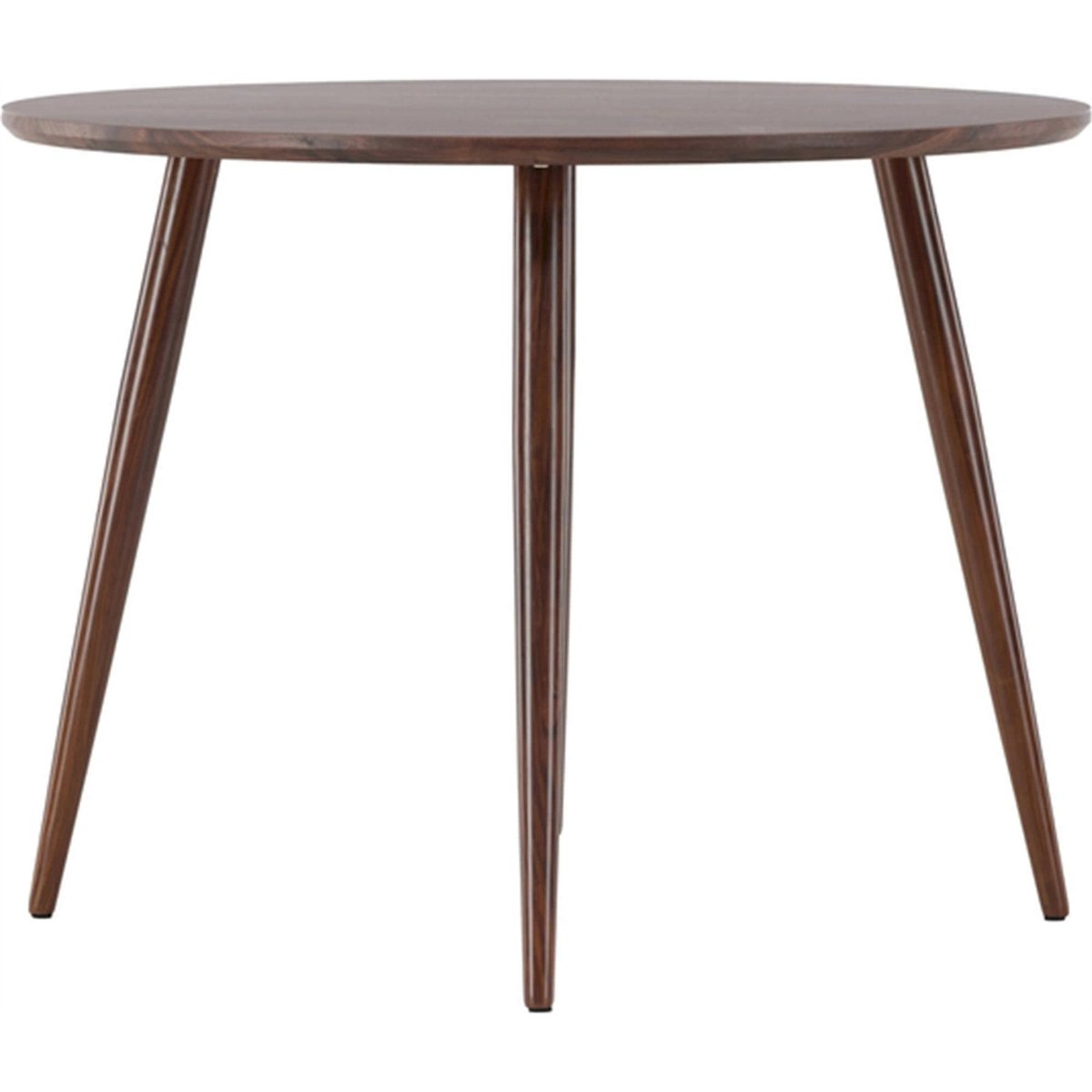 Table ronde bois collection SANFORD moka, RECOLLECTION