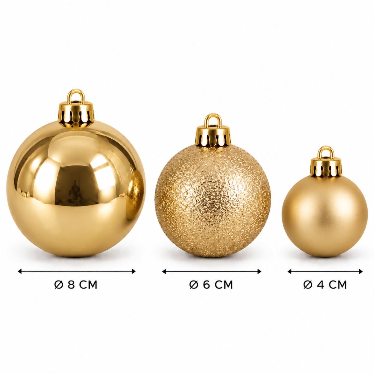 Boule de Noël or, MICA DECORATIONS