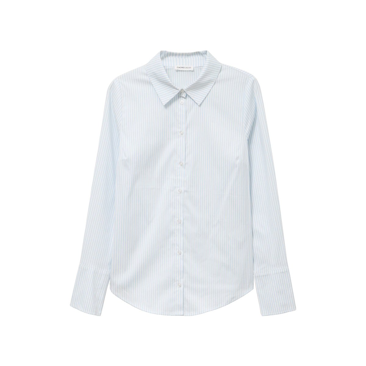 Chemise manches longues bleu, CACHE CACHE