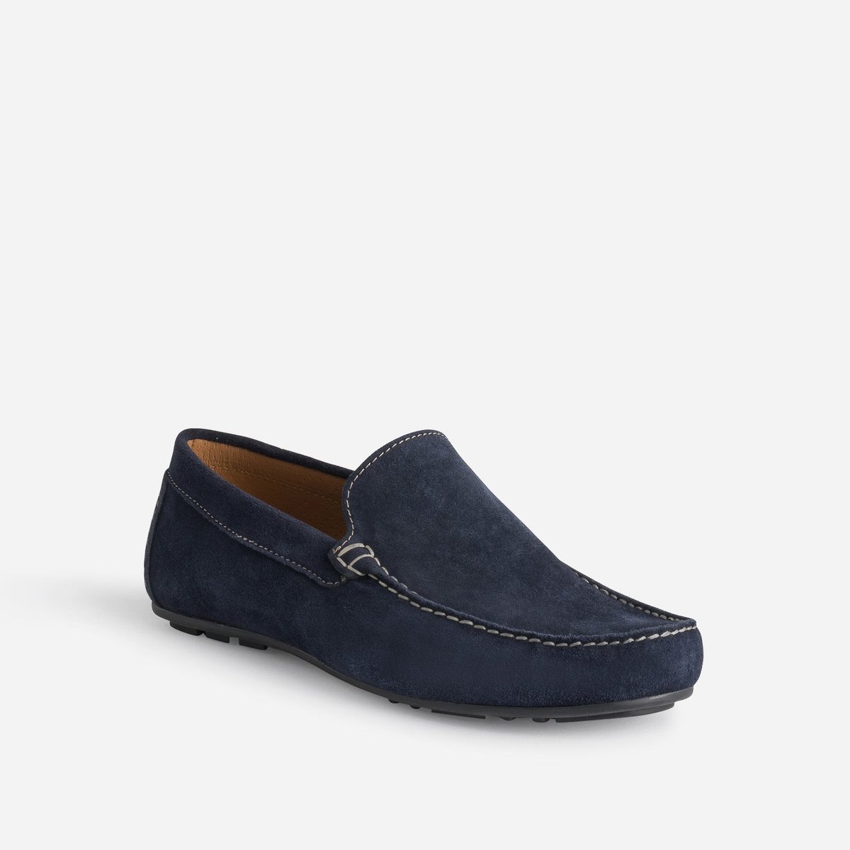 Mocassin en cuir HELMDON marine, ERAM