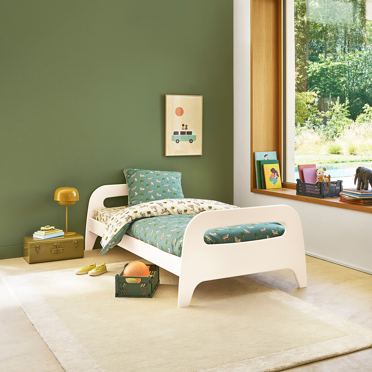 Cama infantil, con somier, DILLA marfil, LA REDOUTE INTERIEURS