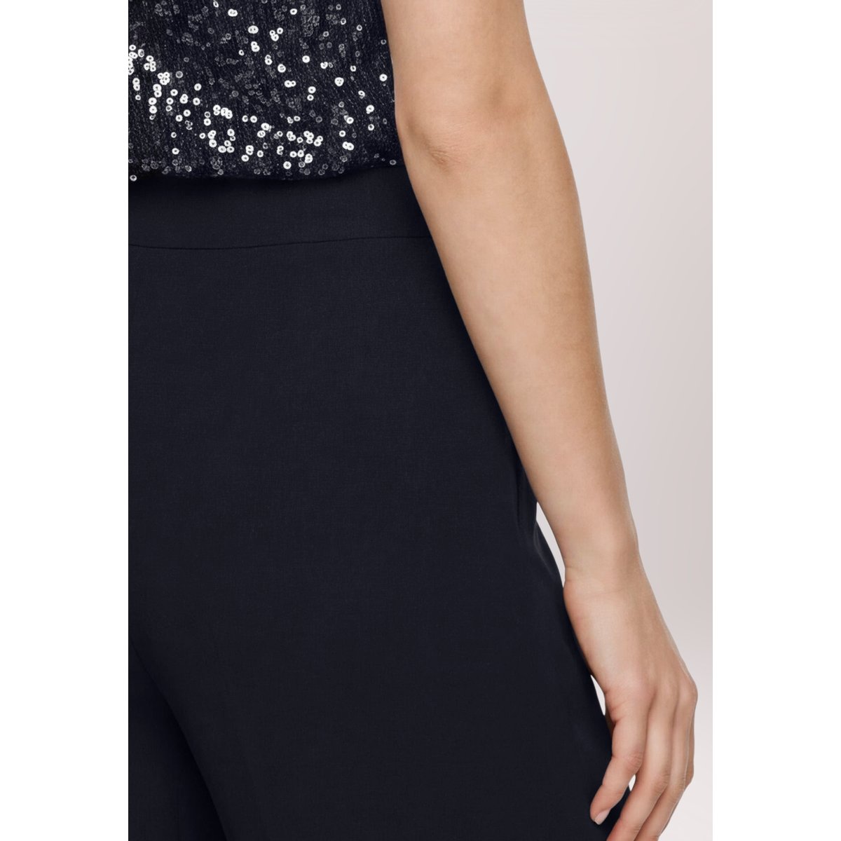 Jupe-culotte au look superposé night sky, VERA MONT