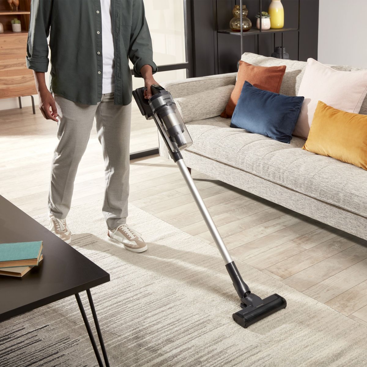 Aspirateur balai Jet 65 Pet VS15A60BGR5 argent, SAMSUNG