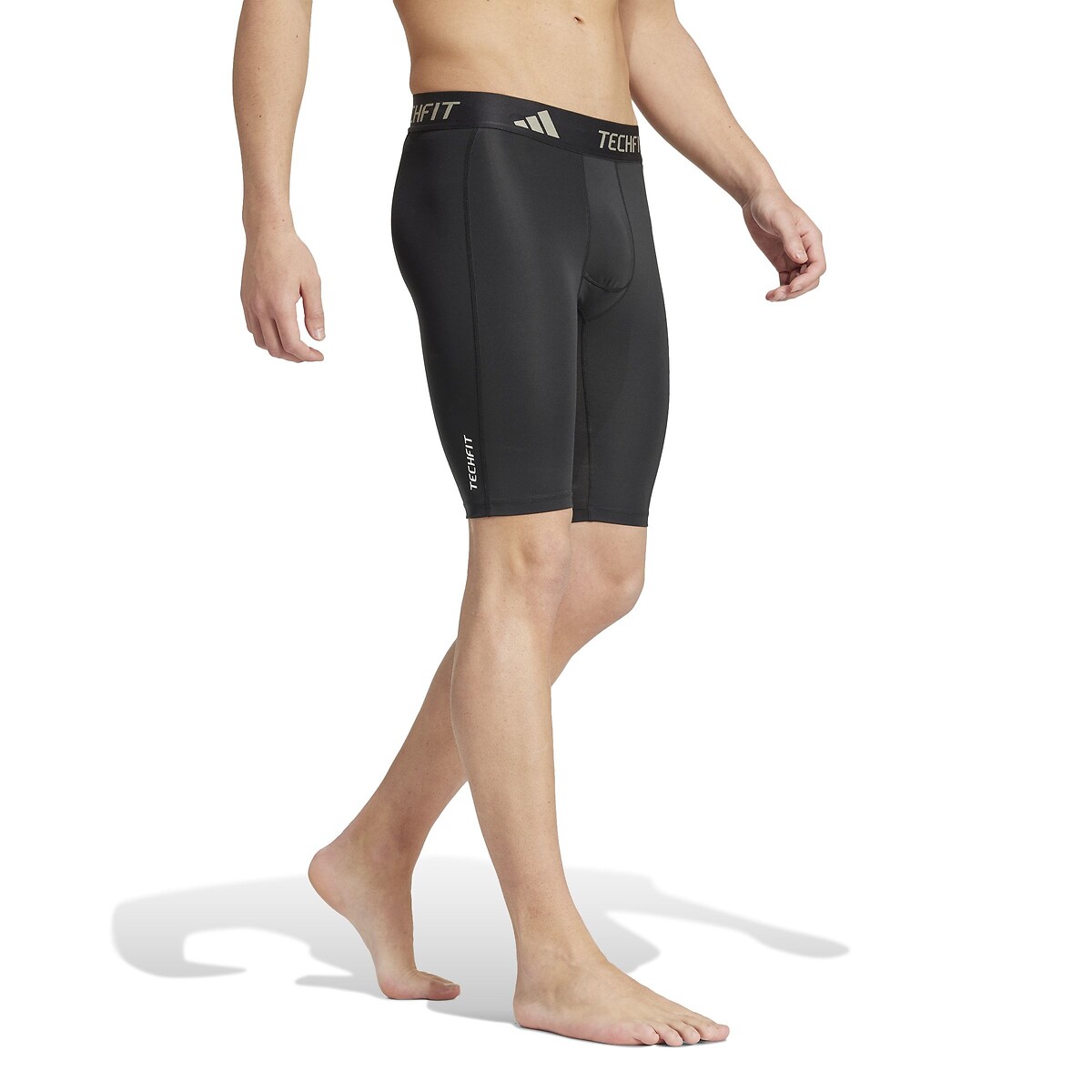 Collants court de training, TECHFIT Compression noir, adidas Performance