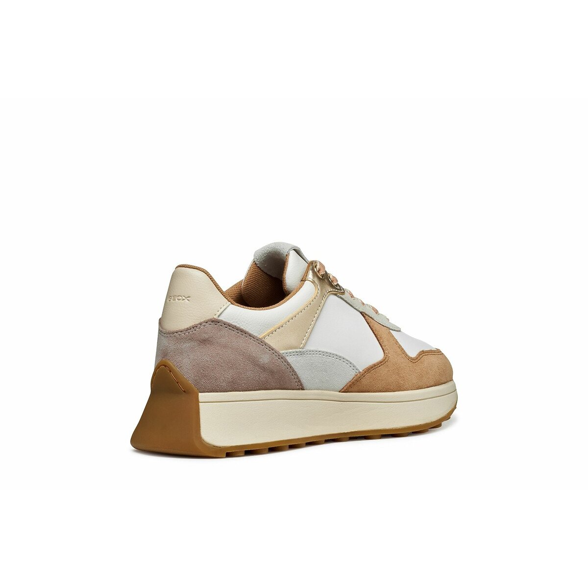 Amabel Breathable Trainers white/apricot, GEOX