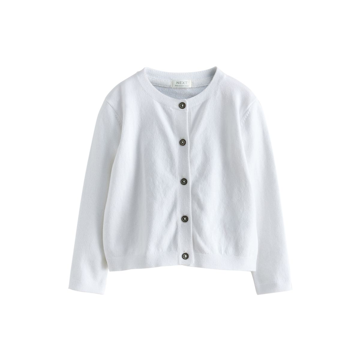 Cardigan boutonné, lot de 2 rose/blanc, NEXT