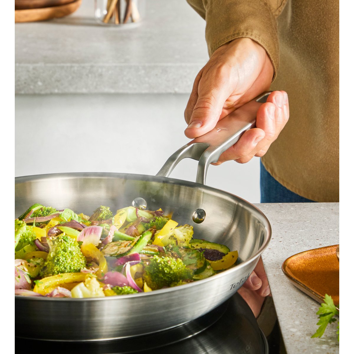 Poêle - ø24 cm argenté, TEFAL