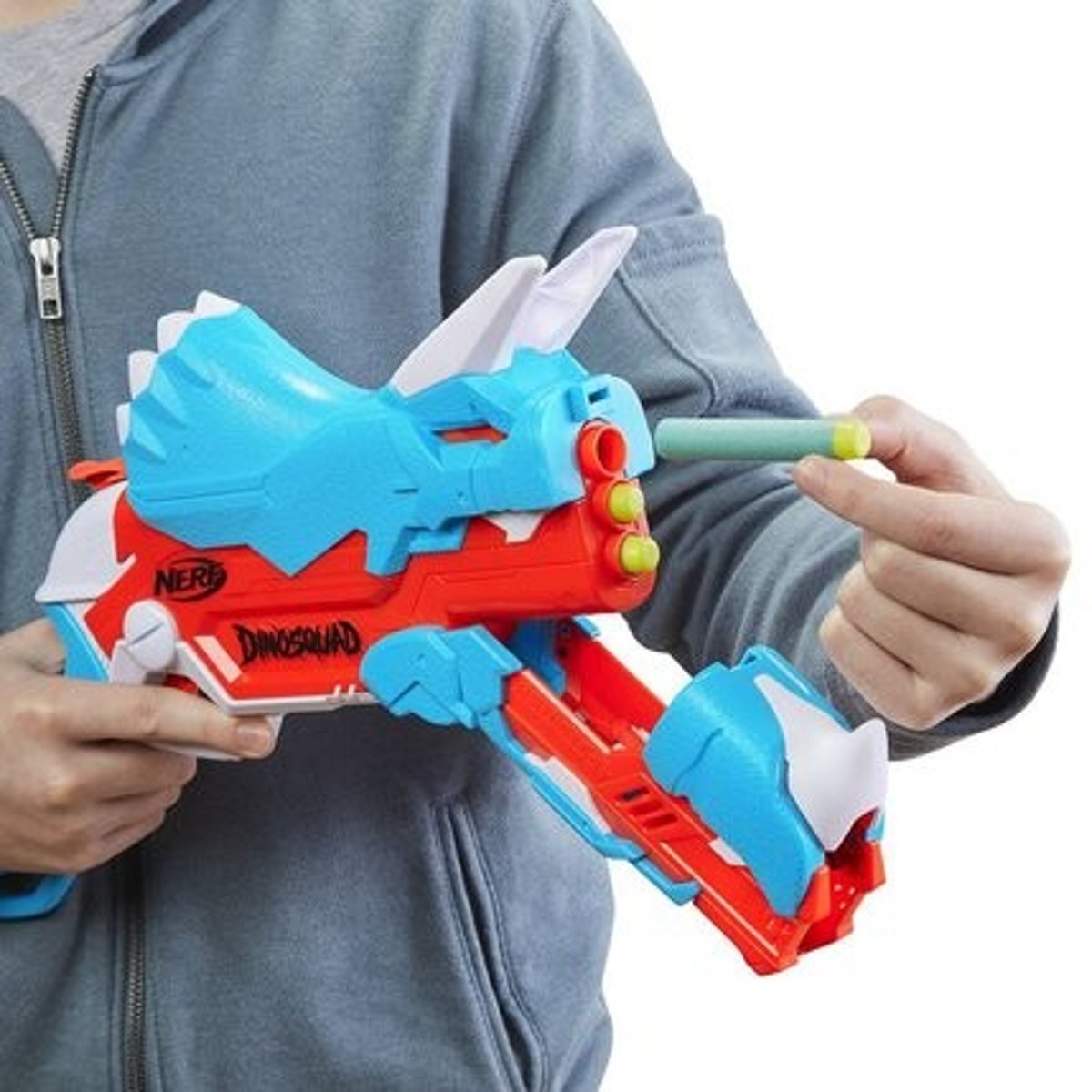 Nerf Dinosquad Tricerablast - Nerf multicolore, NERF