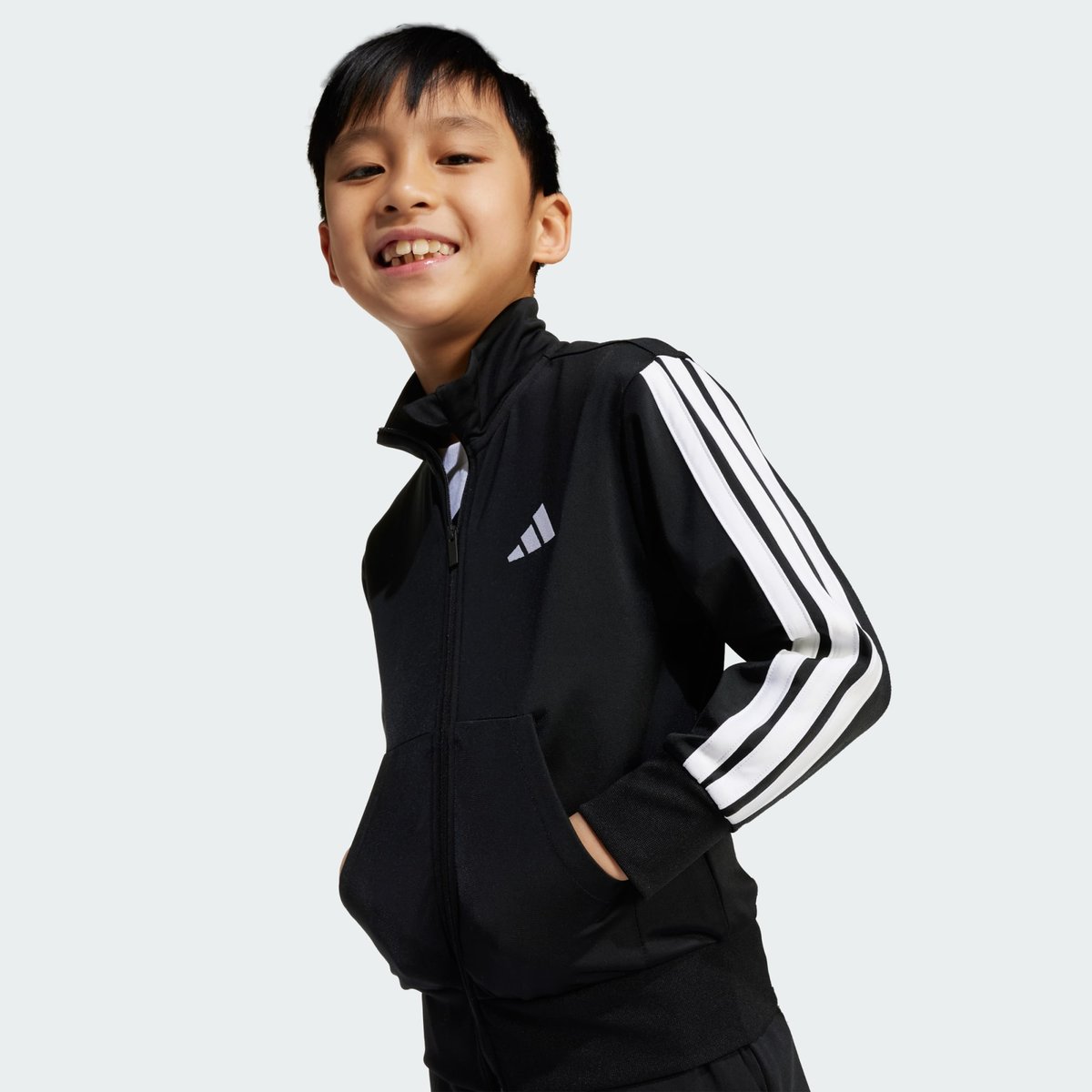 Survêtement Essentials Climacool Enfants Survêtement Essentials Climacool Enfants black / white, ADIDAS SPORTSWEAR