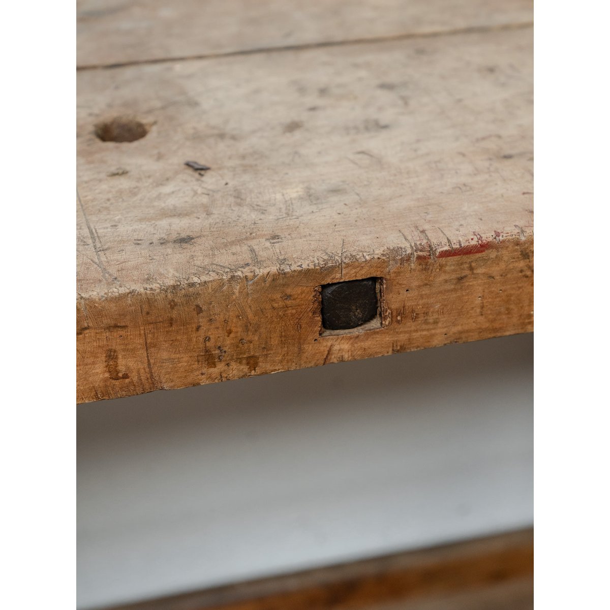 Etabli en bois Fernand N°347 - Bon état bois foncé, DEBONGOUT