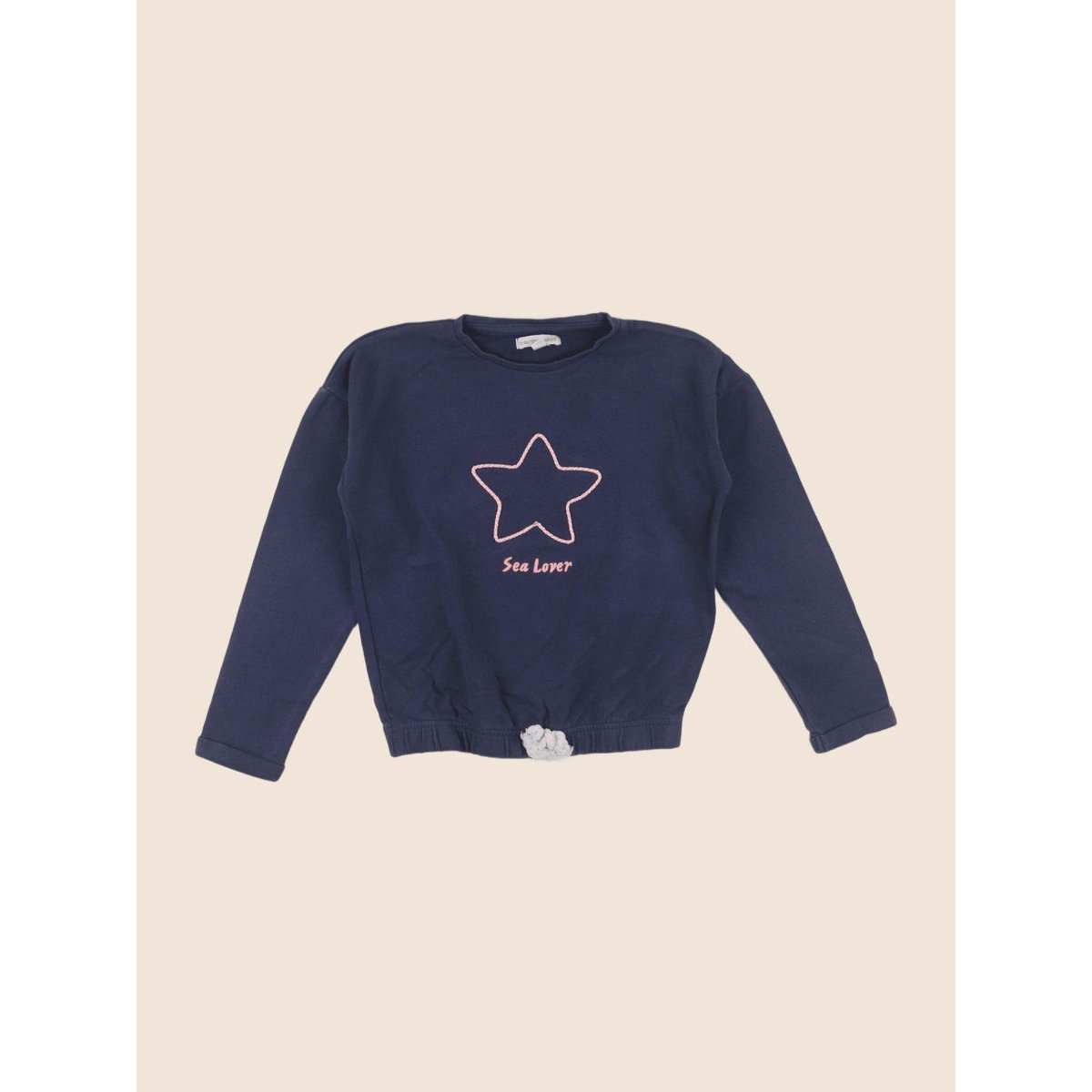 Sweat - Etat satisfaisant bleu, VERTBAUDET