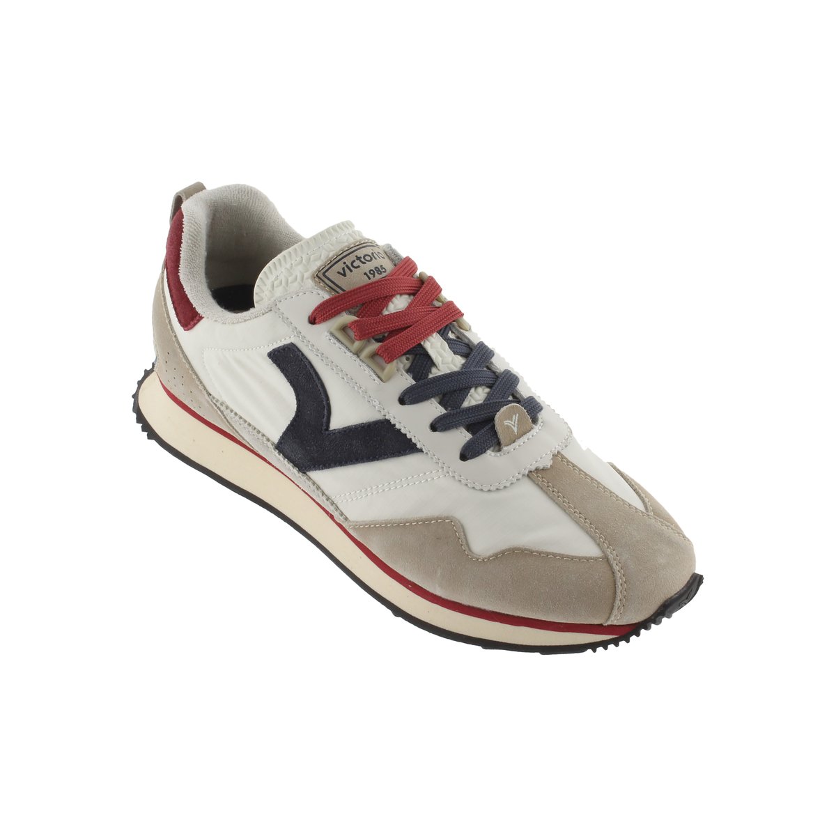 Basket Basse Cuir Root Washed crème, VICTORIA