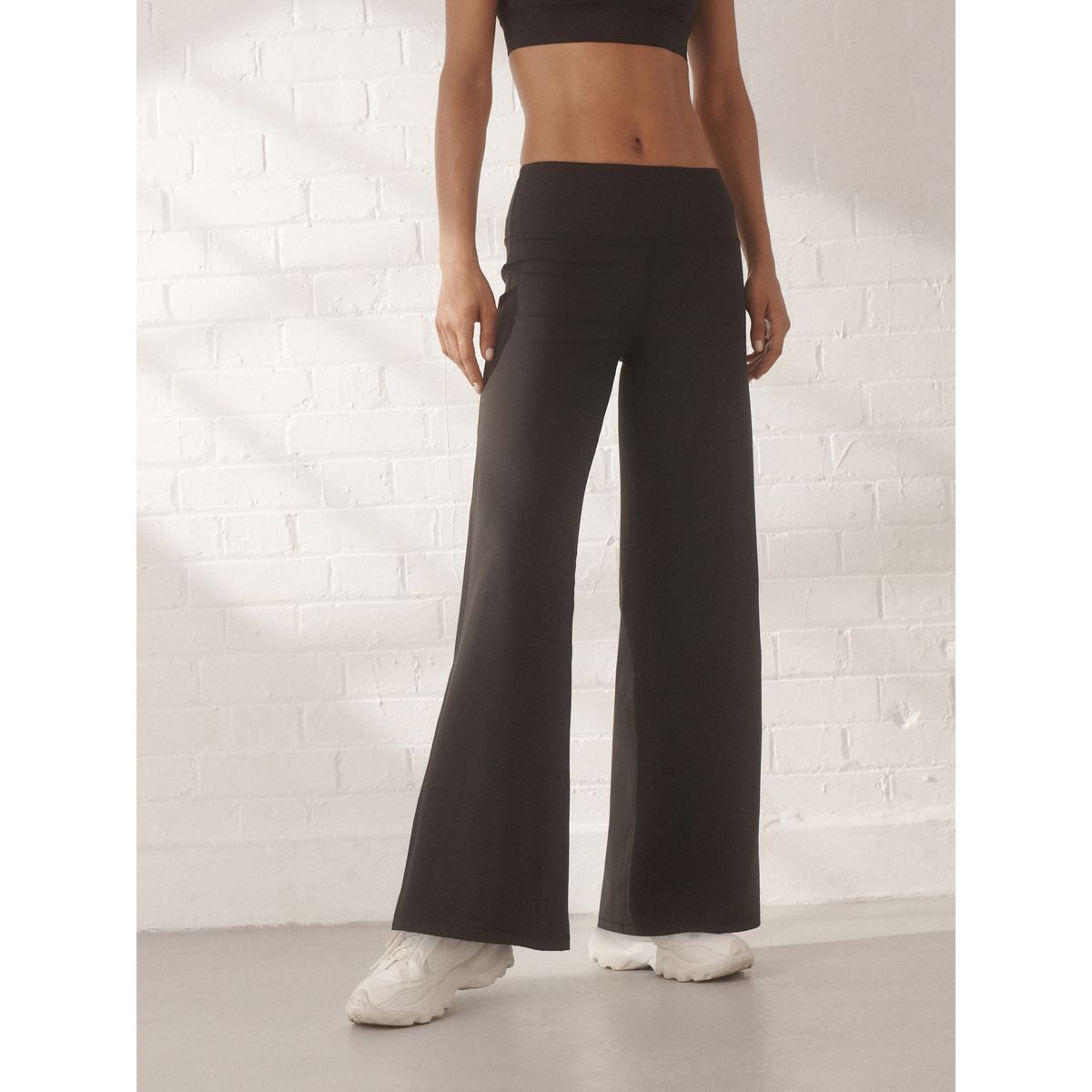 Pantalon large active noir, NEXT