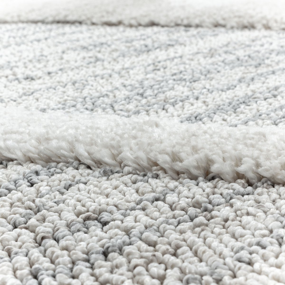Tapis de salon berbère PISA gris, NAZAR RUGS
