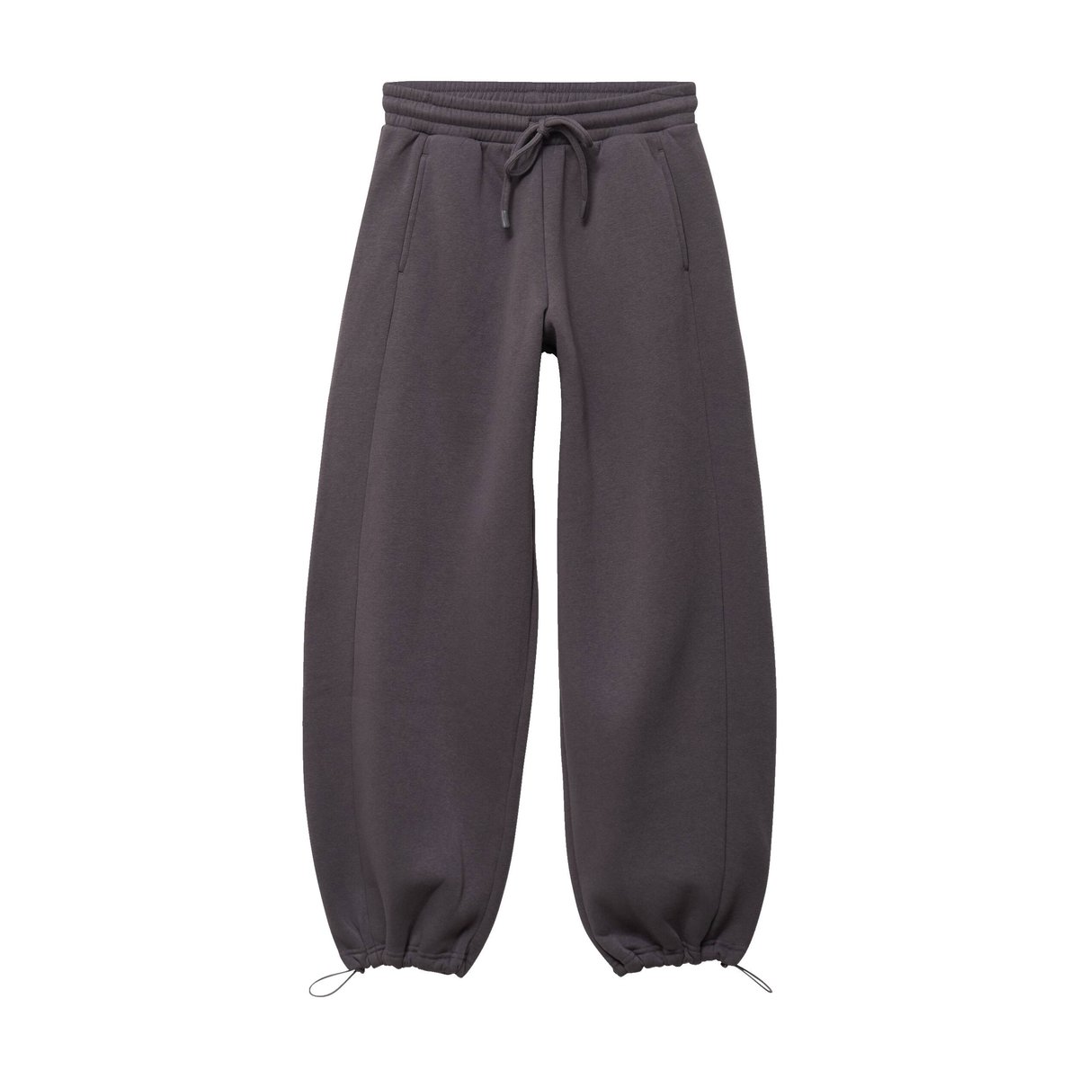 Jogging large taille basse gris foncé, CACHE CACHE