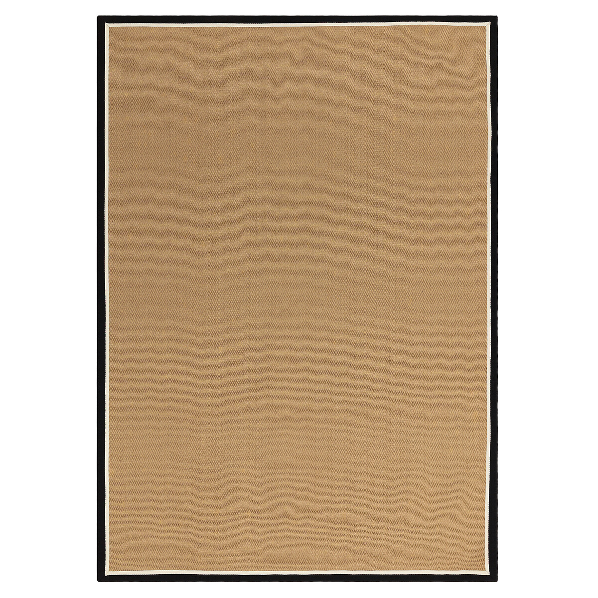 Bordo Herringbone Rug charcoal, ÉDITÉ