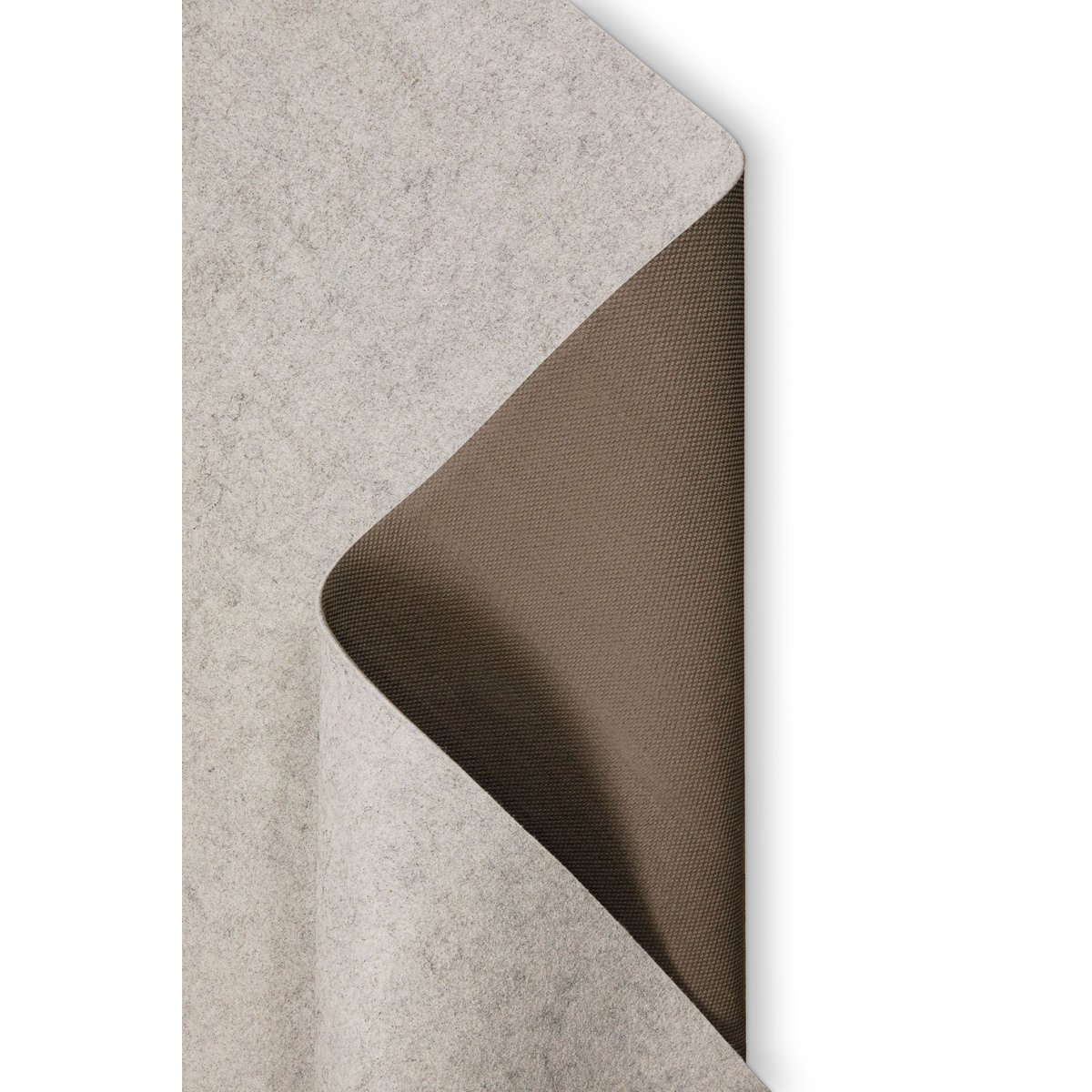 Sous-tapis antidérapant rond confort , RugPad Premium gris clair, WECON HOME