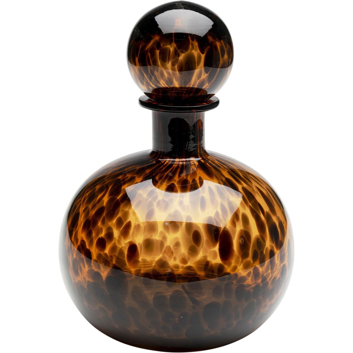 Carafe en verre, CARAMEL marron, KARE DESIGN