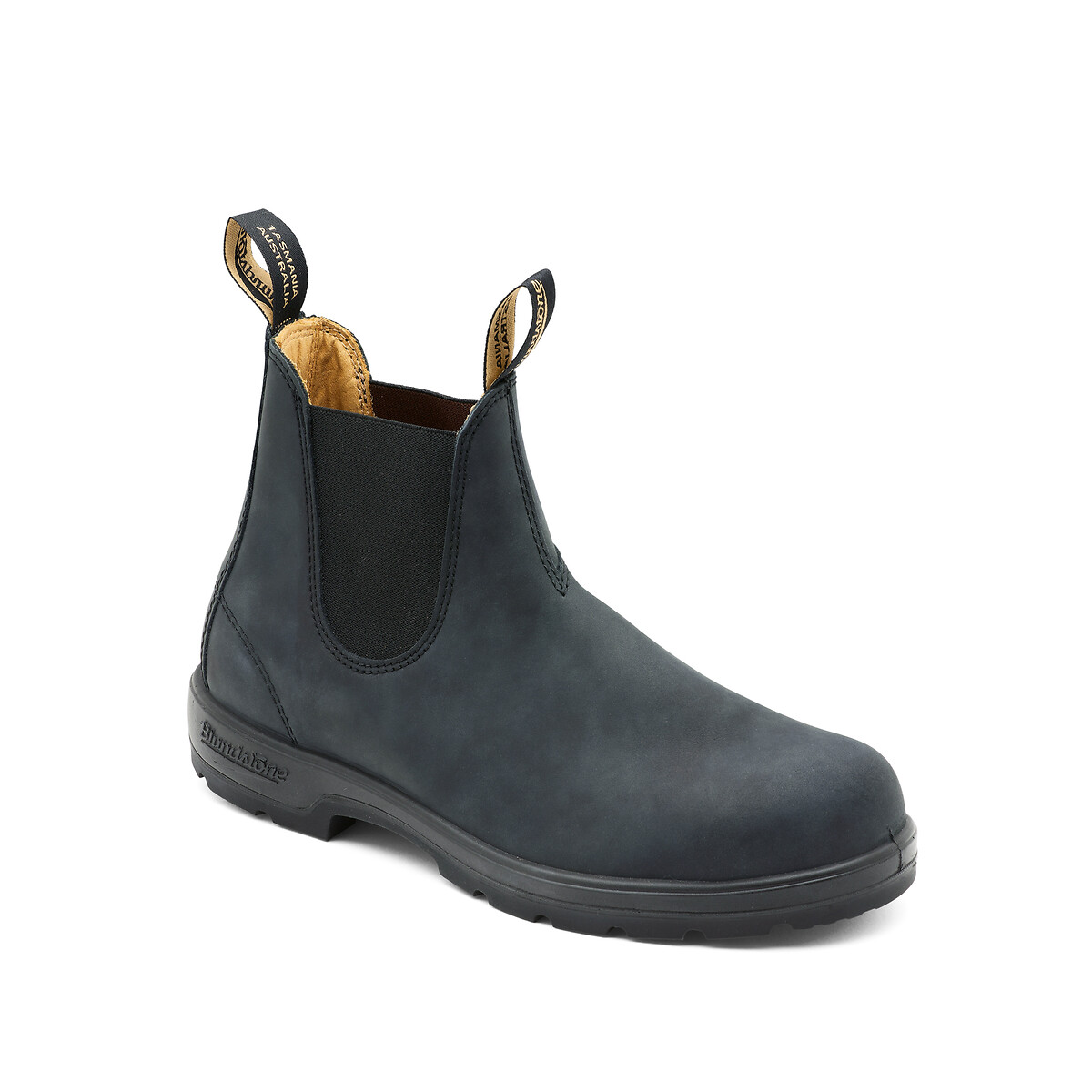 Botas Chelsea em pele, 587 preto , BLUNDSTONE