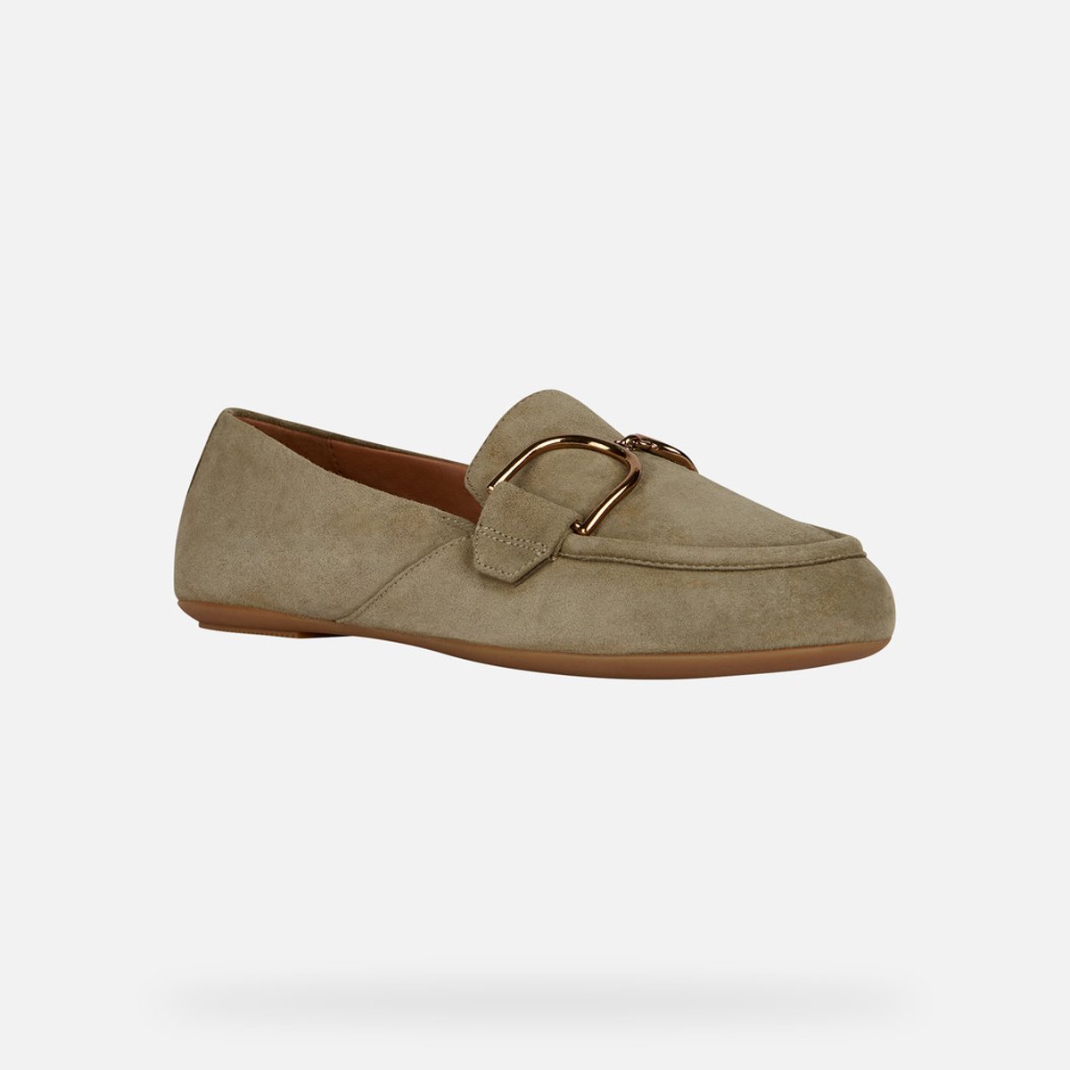 Mocassins  D PALMARIA pistache, GEOX