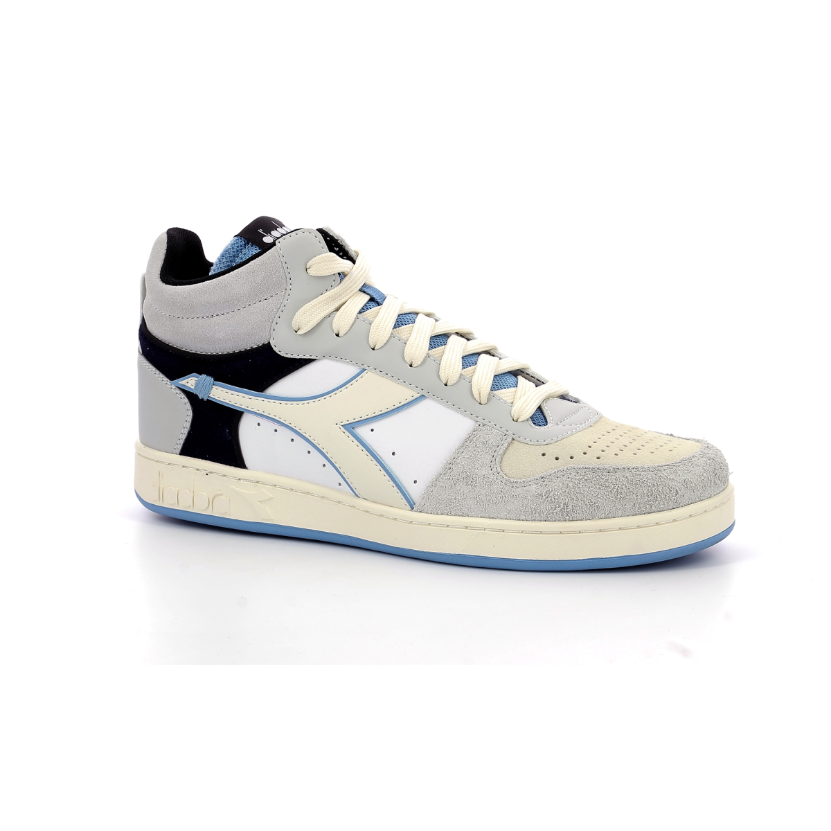 Basket Montante Cuir Magic Demi Twin gris, DIADORA