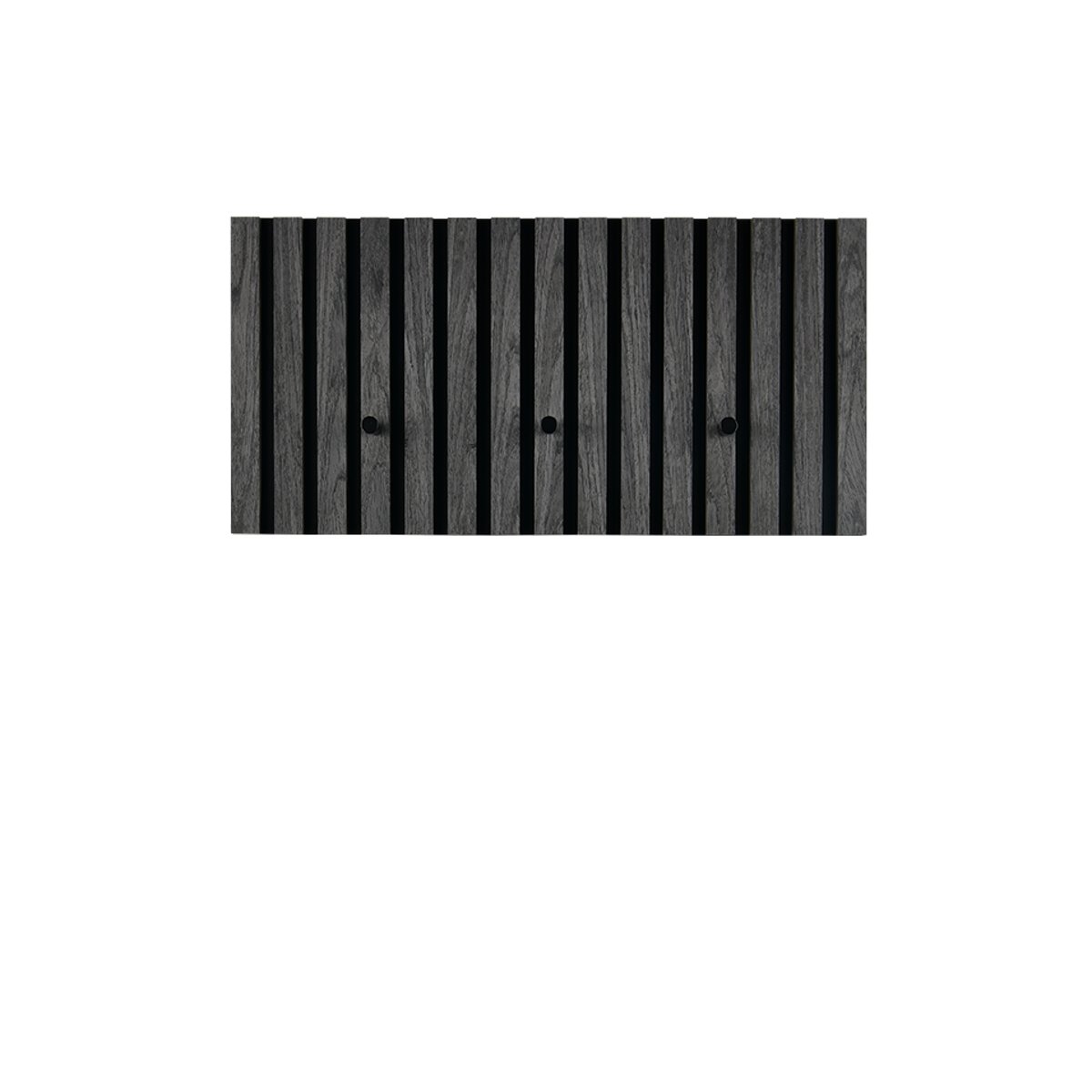 Porte manteau en bois, GRACE anthracite, BOITE A DESIGN