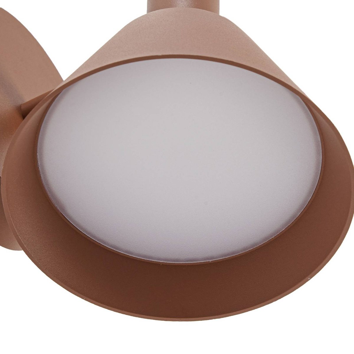 Applique extérieure en aluminium moderneLED marron, LUCANDE