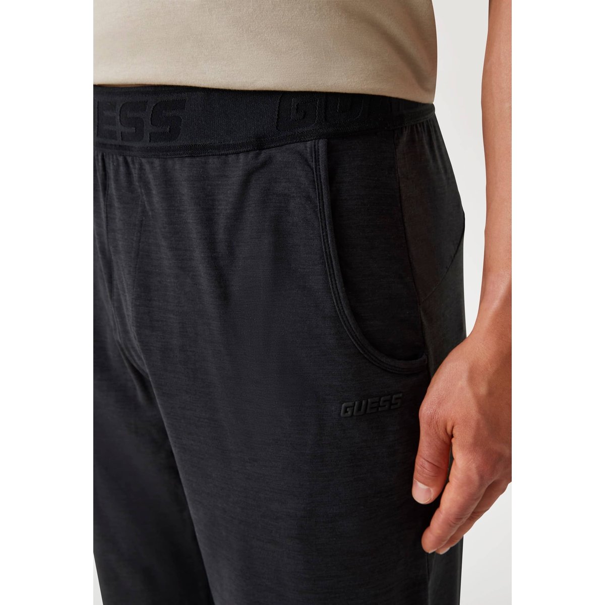 Jogger Coupe Classique noir, GUESS