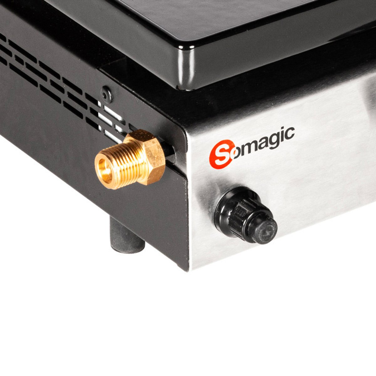 Plancha au gaz Solia 200, SOLIA 200 noir, SOMAGIC