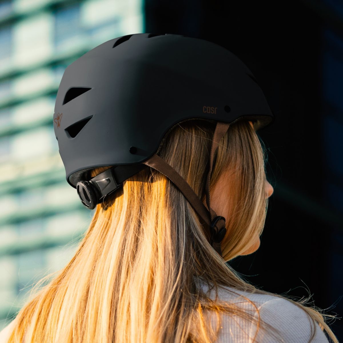 Casque Classico noir et marron taille M noir, CASR