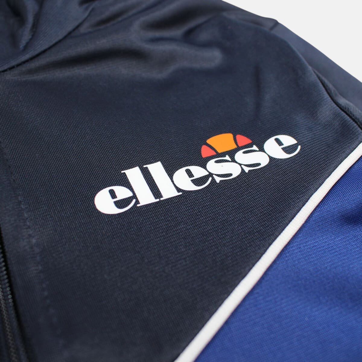 Ensemble veste zippée col montant et pantalon de jogging TRACK bleu marine, ELLESSE