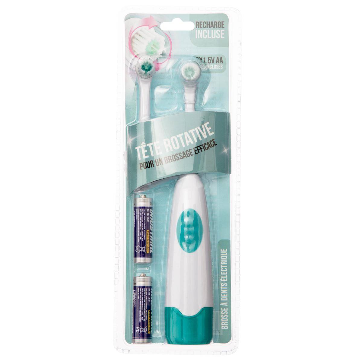 Brosse à dents électrique avec recharge vert, 5FIVE SIMPLY SMART