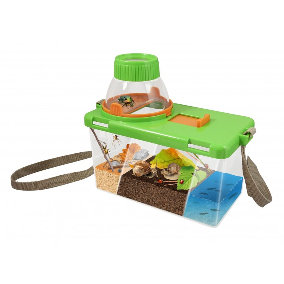 Terrarium pour enfant vert, BUKI FRANCE