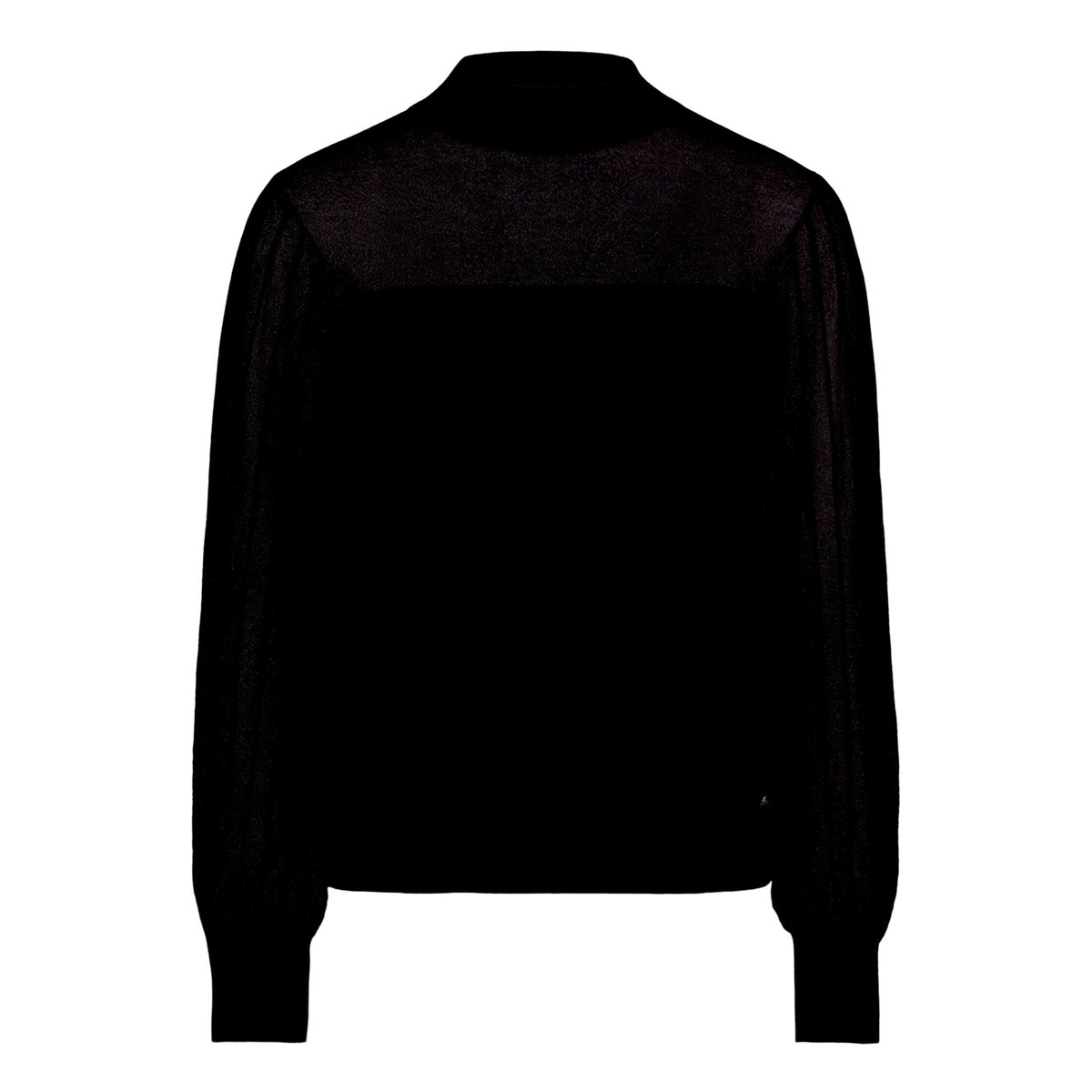 Pull-over en maille à fils de fil textile noir, BETTY & CO