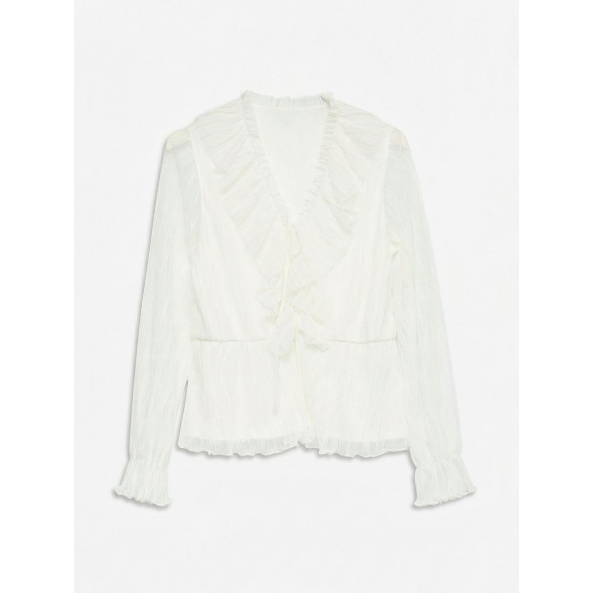 Top Plissé snow white, VERO MODA