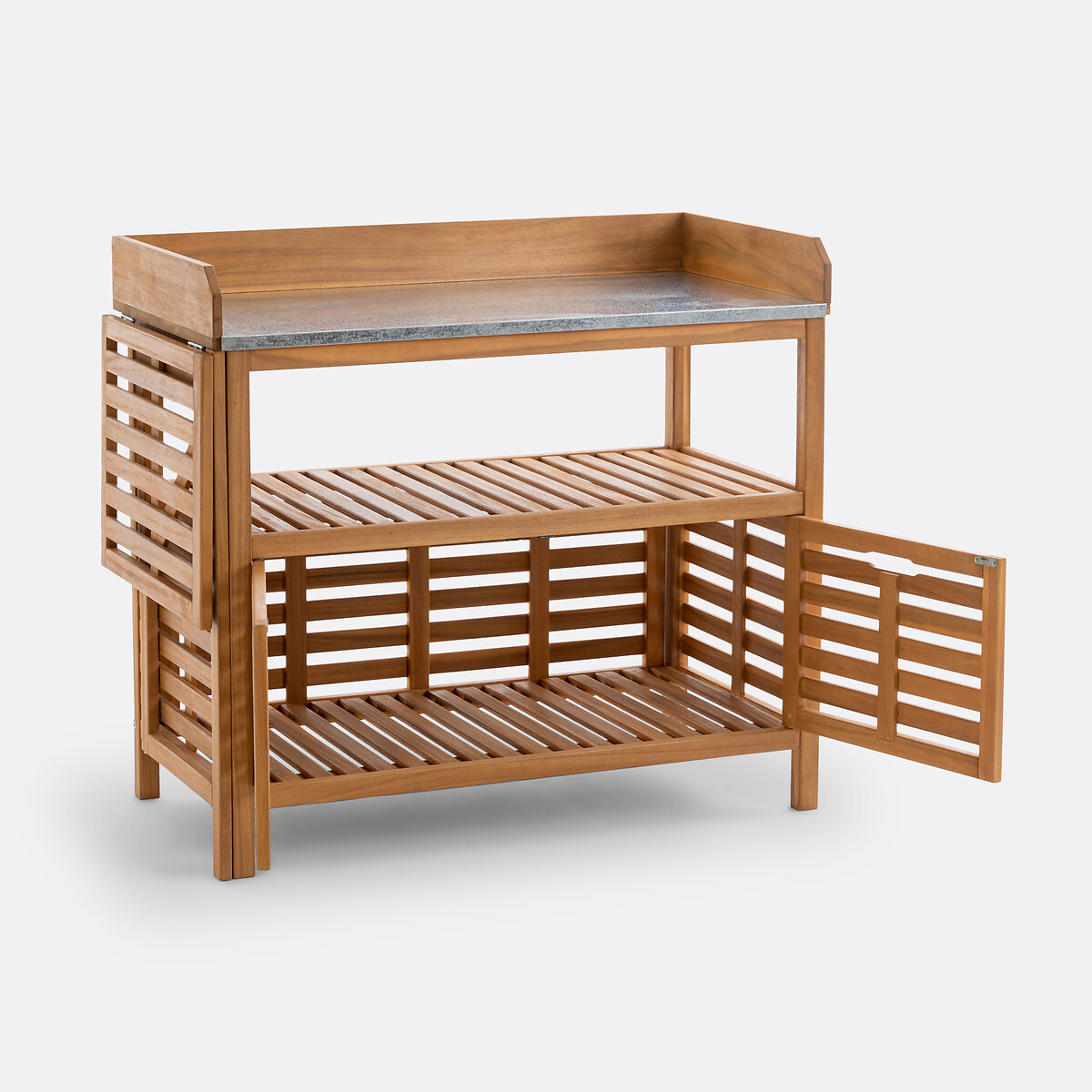Table de jardinage en acacia, Wassif acacia, LA REDOUTE INTERIEURS