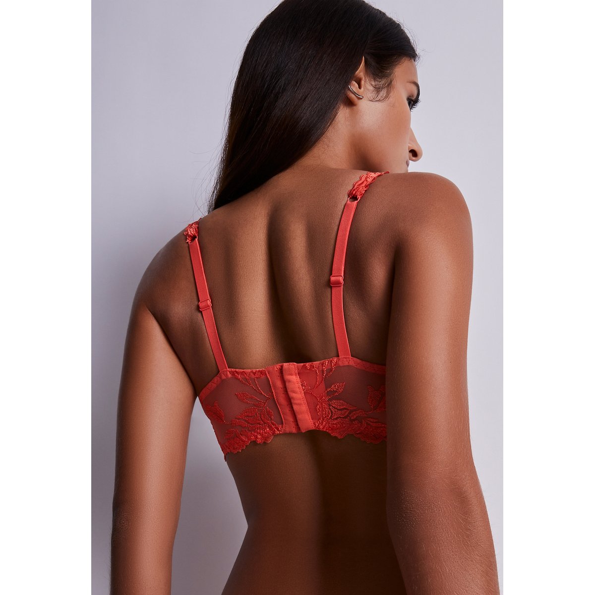 Soutien gorge Corbeille avec armatures Softesence rouge, AUBADE