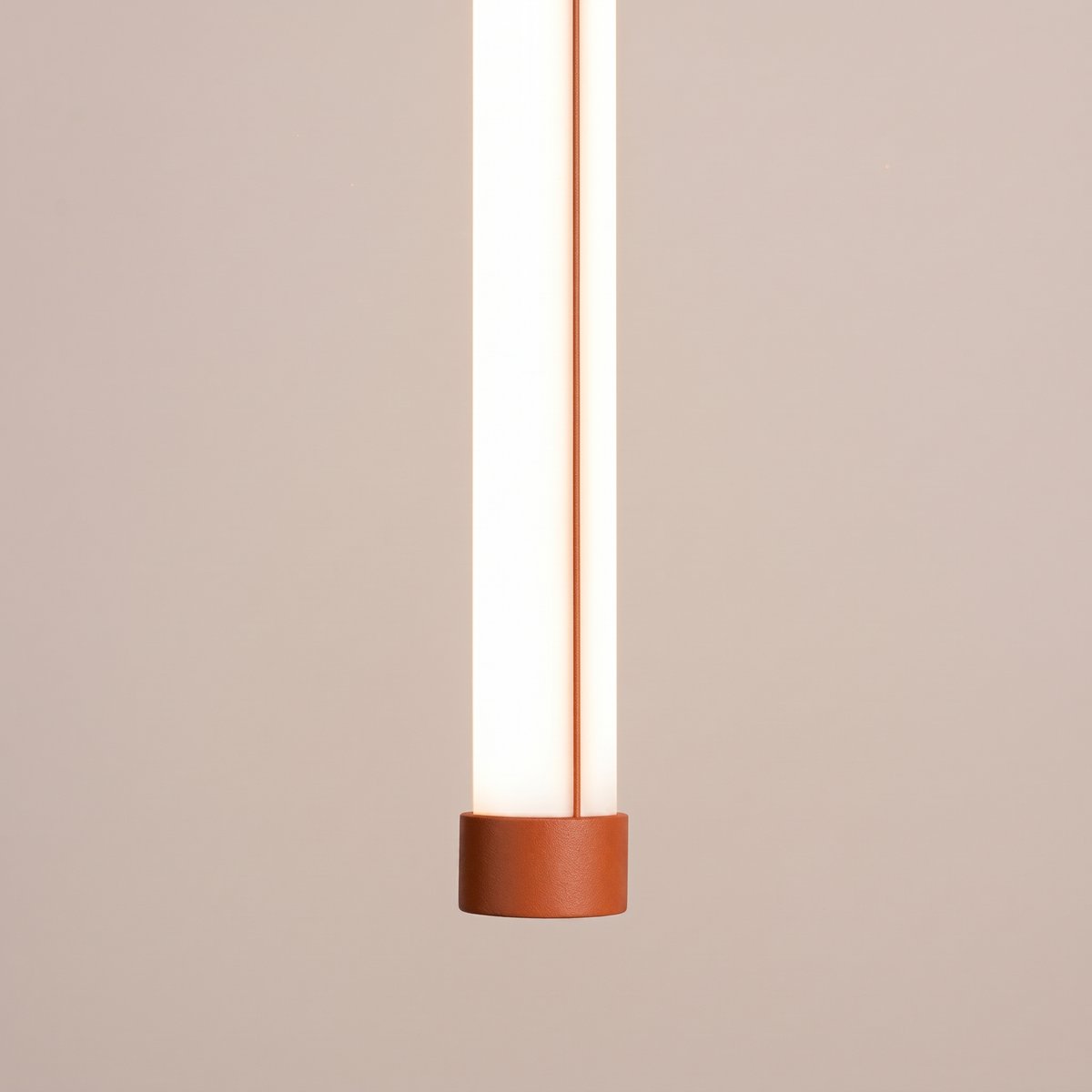 Suspension Acier Ocre Rouge LED 1 Trang ocre rouge, EDEN