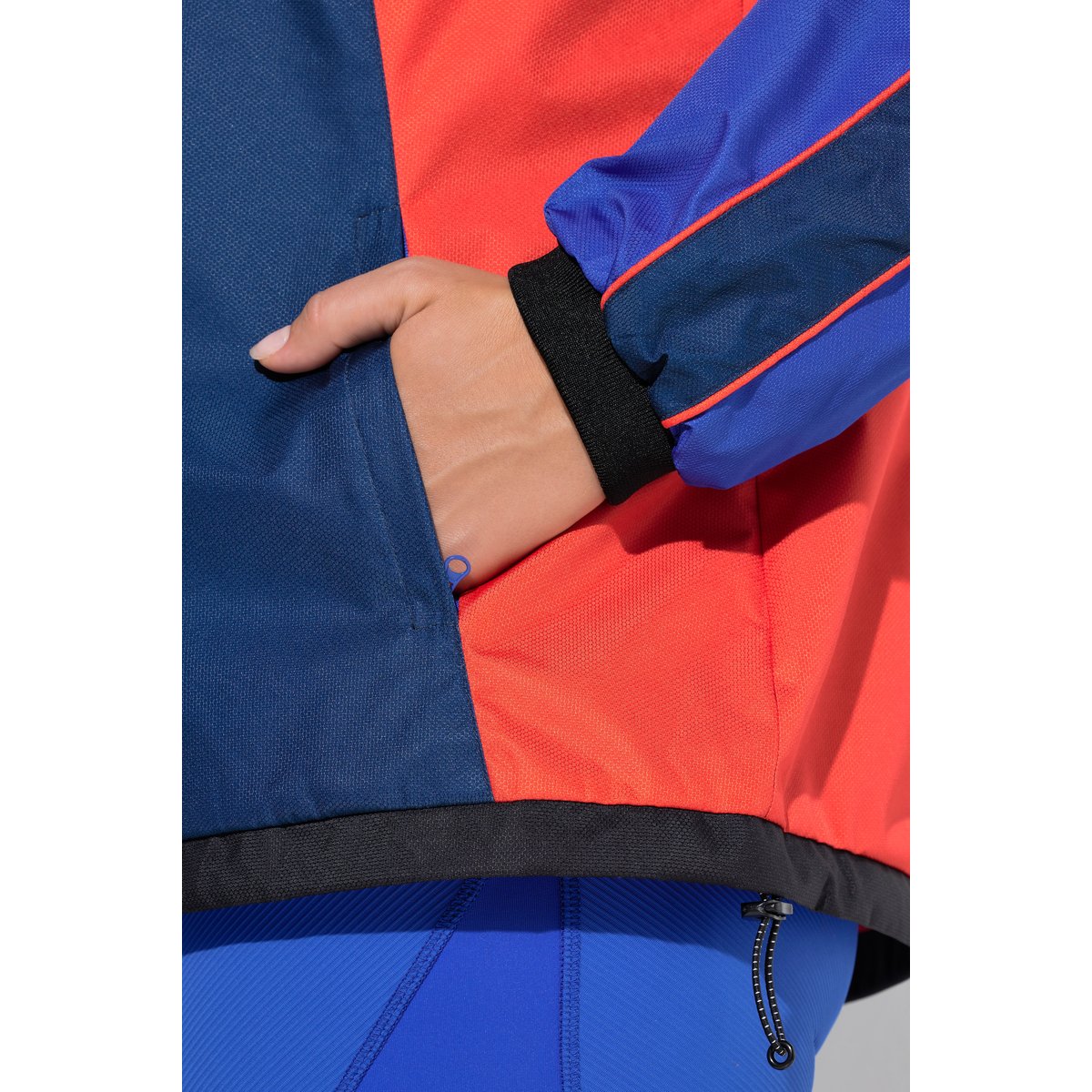 Veste d'extérieur à capuche bleu foncé, ULLA POPKEN