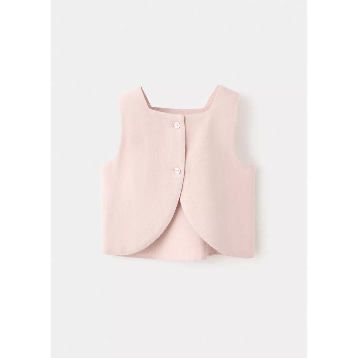 Blouse lin rose pastel, MANGO BABY