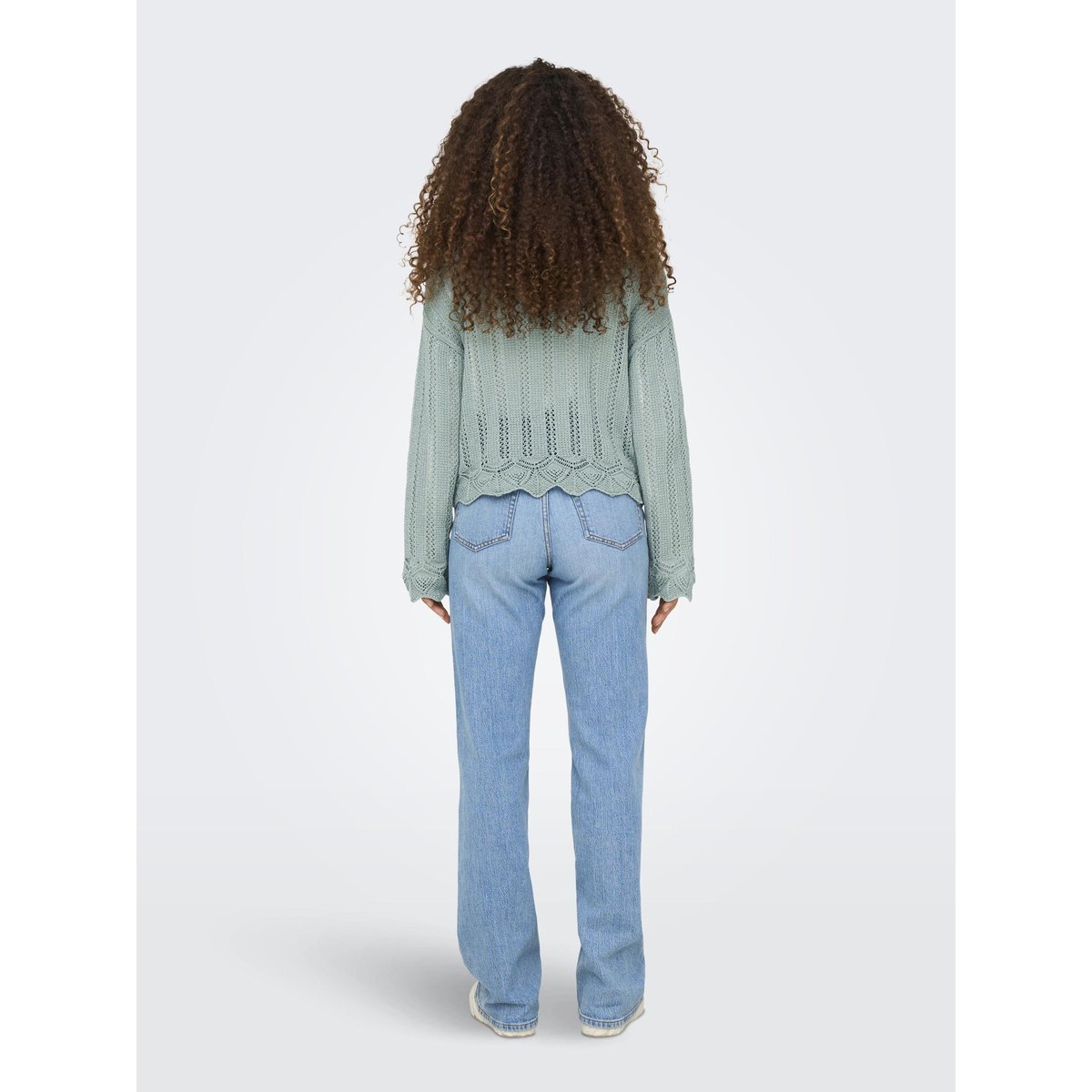 Pull En Maille gray mist, ONLY