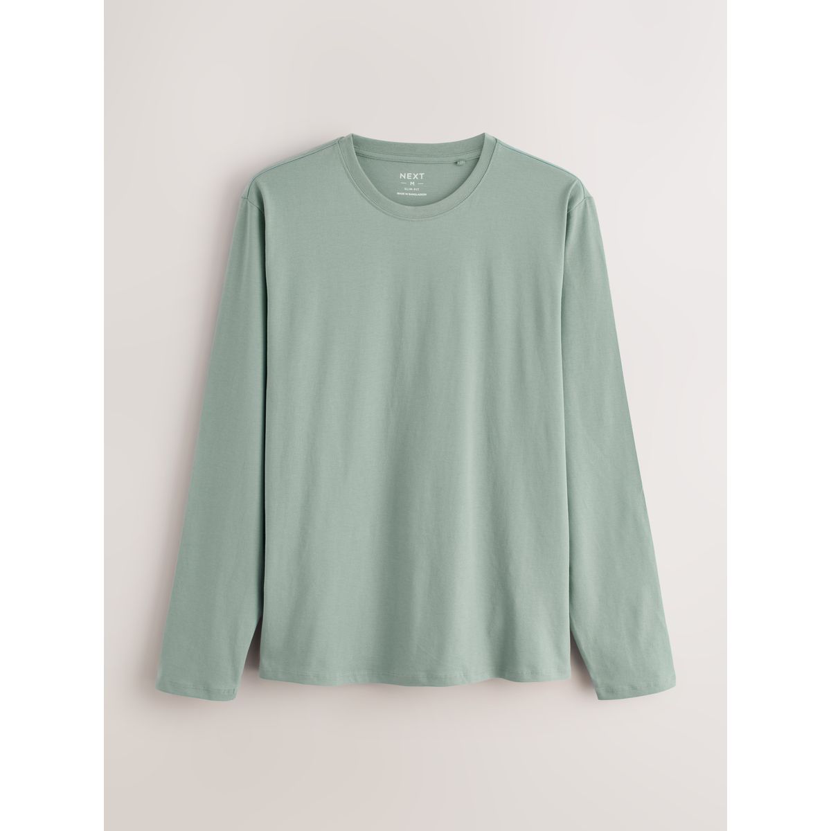 T-shirt superposé à manches longues, lot de 5 vert, NEXT