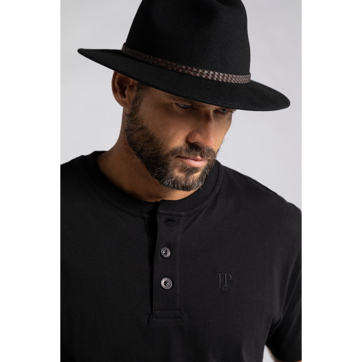 Chapeau en laine noir, JP1880