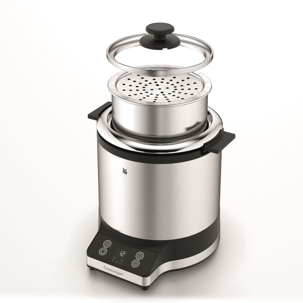 Cuiseur riz Kitchen Minis avec boite repas 041526001 argent, WMF