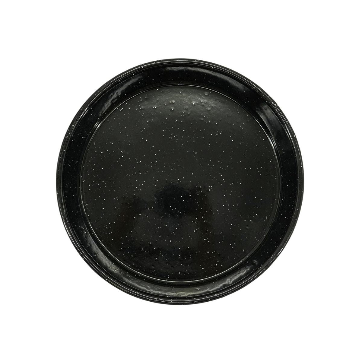 Moule à manqué émaillé 26 cm noir, FACKELMANN