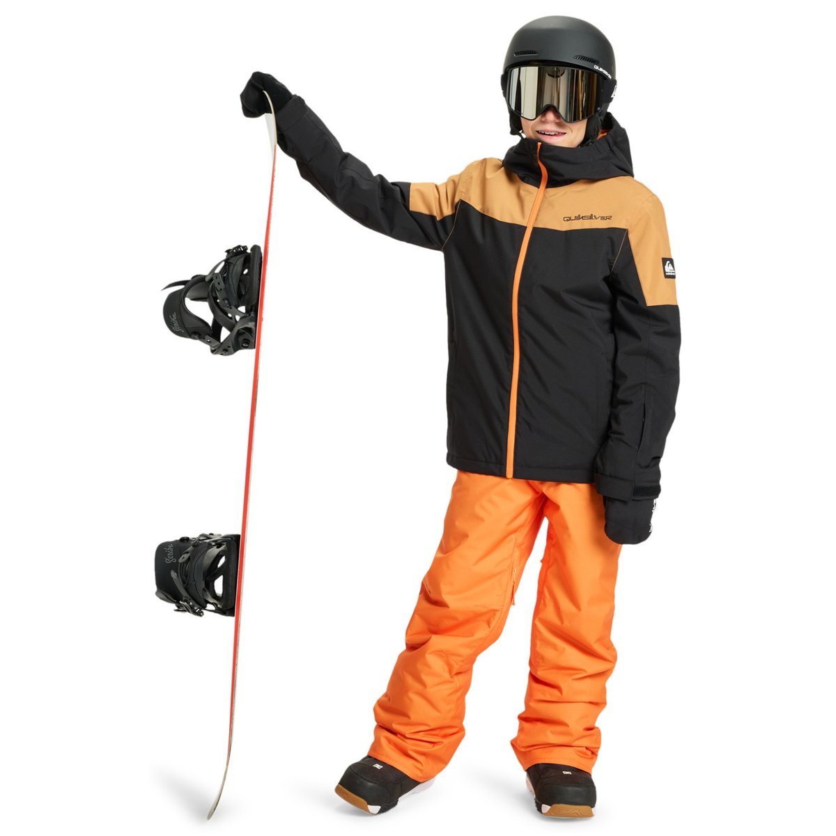 Veste de snow technique TITANO noir true black, QUIKSILVER