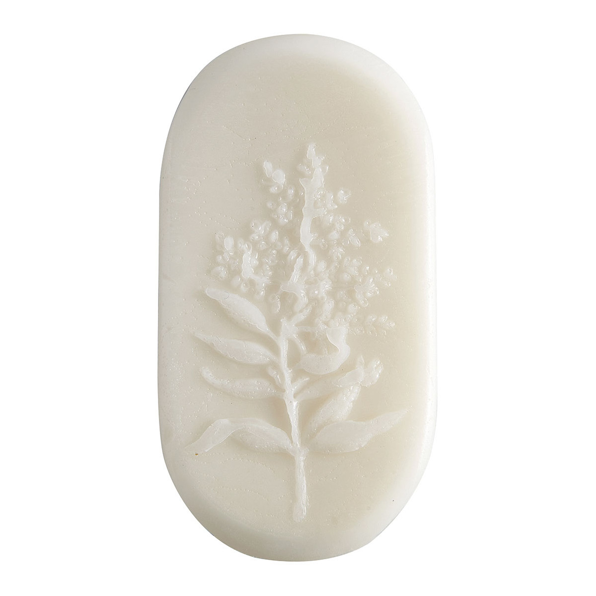 Coffret de 3 décors fondants en cire parfumée blanc, MATHILDE M