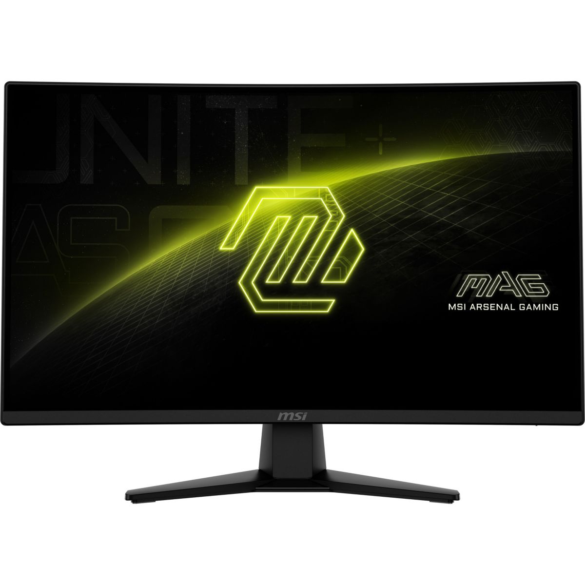 Ecran PC Gamer MAG 274CQF 27" Incurvé 1500R WQHD 180Hz Fast VA HDR10 Adaptive-Sync couleur unique, MSI