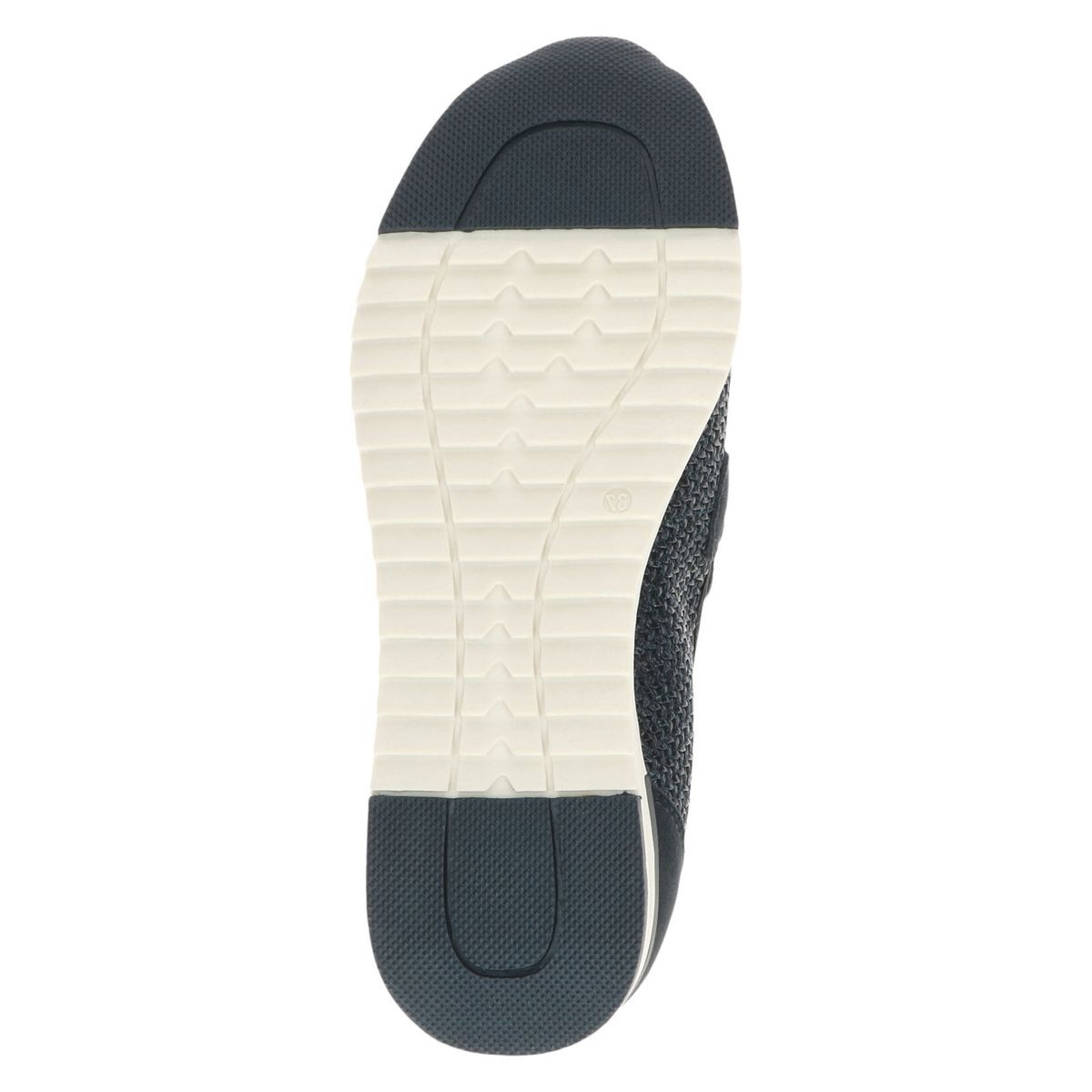 Slipper femme bleu blue océan combiné, CAPRICE