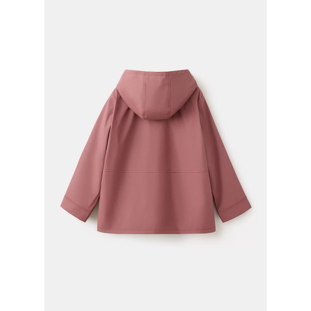 Veste enduite avec capuche rose, MANGO KIDS